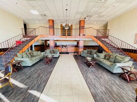 Sala de estar en el lobby