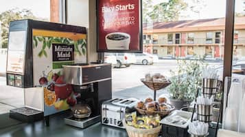 Free continental breakfast