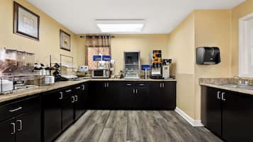 Free continental breakfast