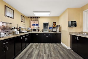 Free continental breakfast
