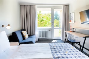 1 Schlafzimmer, Allergikerbettwaren, Zimmersafe, Schreibtisch