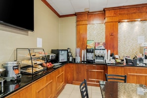 Free daily full breakfast
