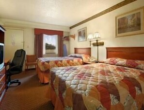 In-room safe, desk, iron/ironing board, free cribs/infant beds