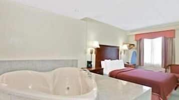 Studio Suite, 1 Queen Bed, Smoking | In-room safe, desk, iron/ironing board, free cribs/infant beds