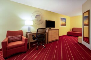 2 Queen Beds, Studio Suite, Non-Smoking | In-room safe, desk, blackout drapes, iron/ironing board