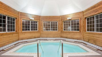 Indoor pool, a heated pool