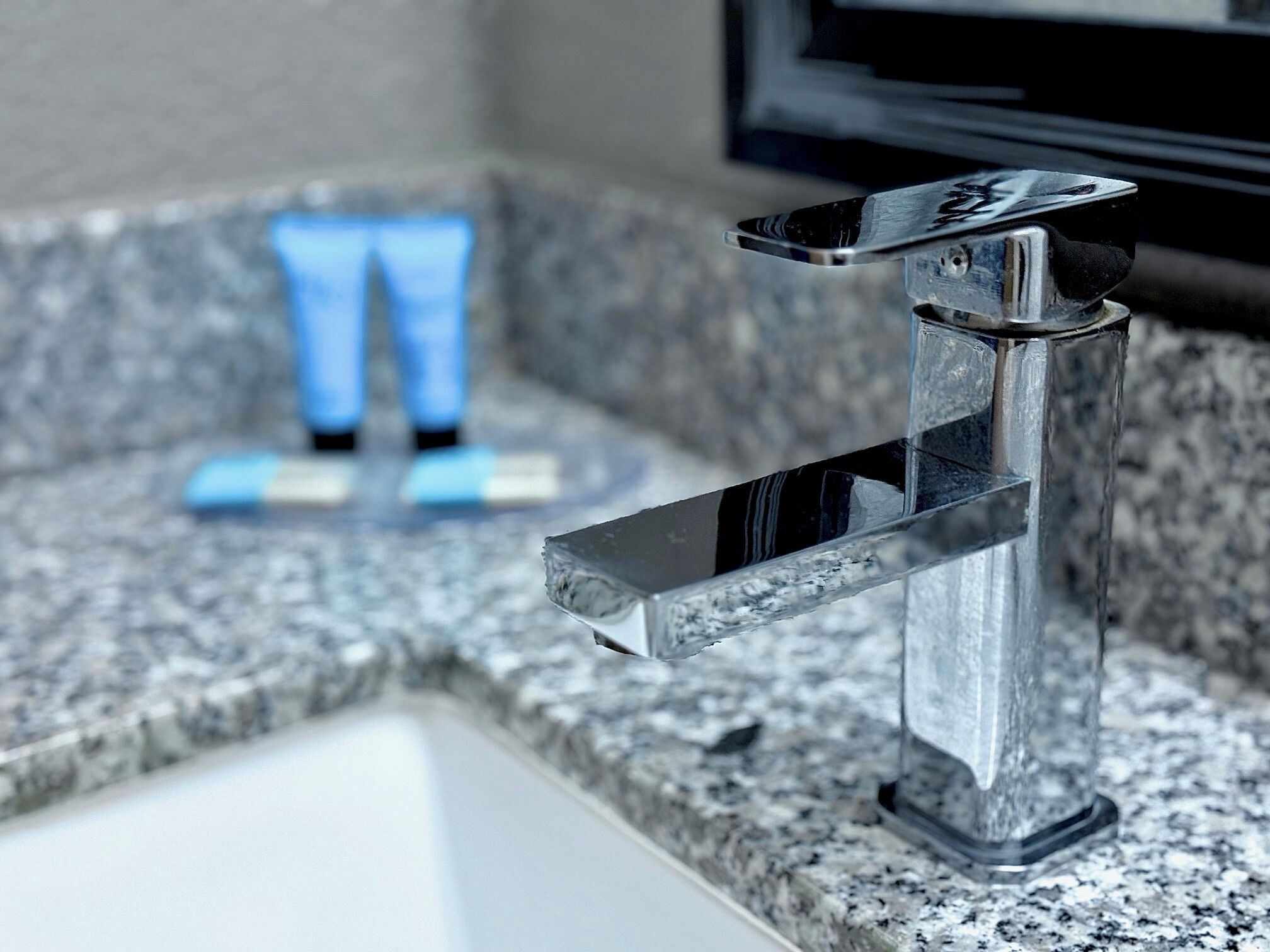 standard room, 1 king bed | bathroom sink