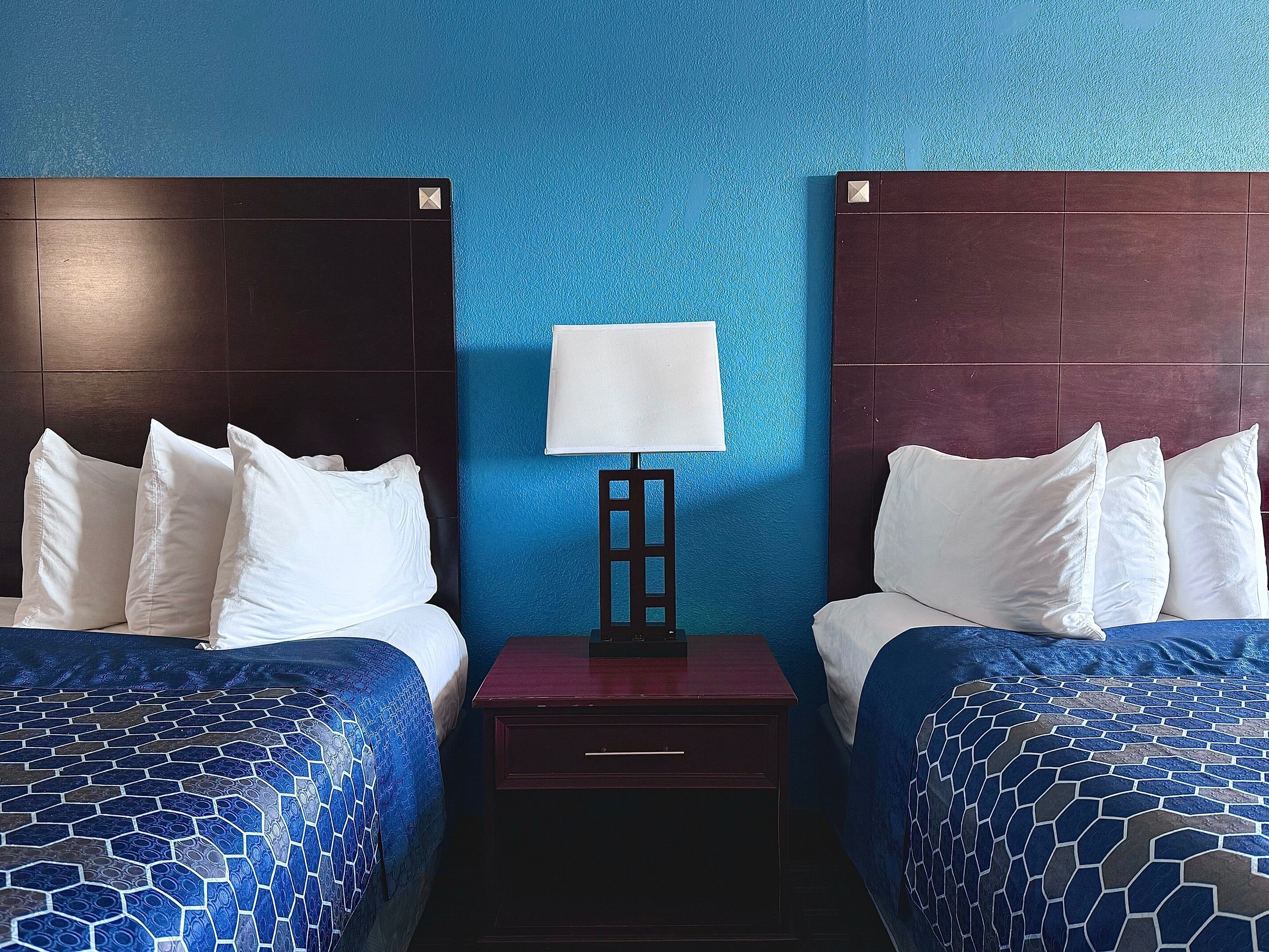 standard double room, 2 queen beds | 1 bedroom, individually decorated, desk, laptop workspace