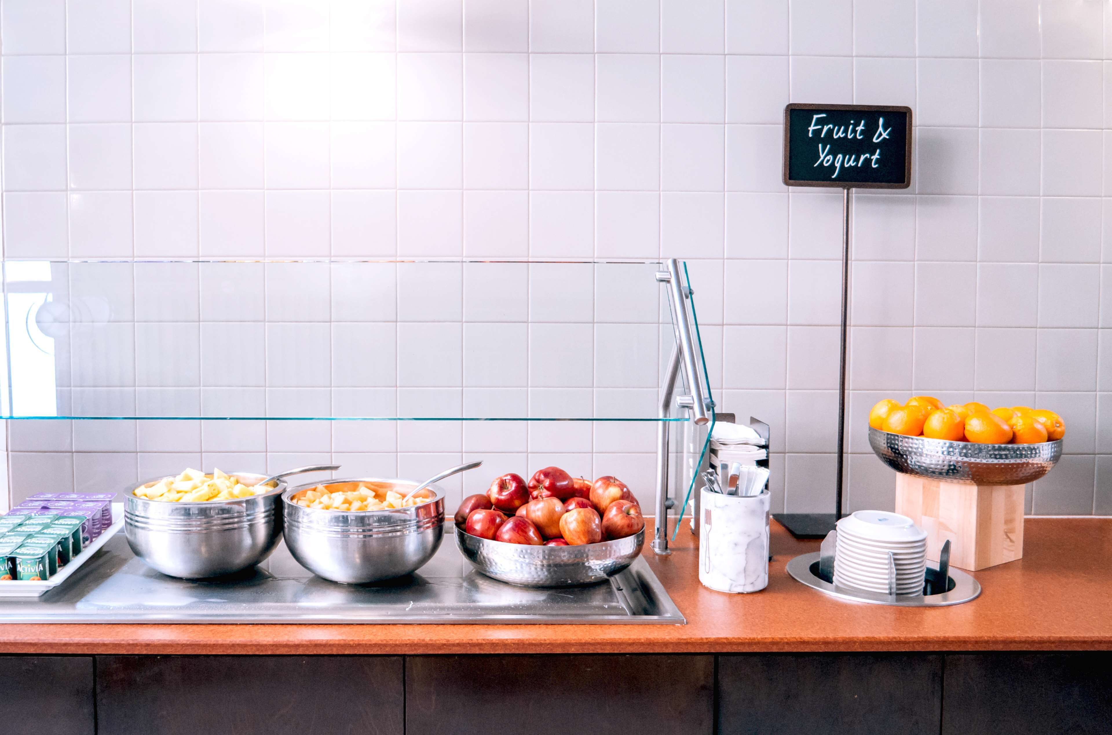 free daily self-service breakfast