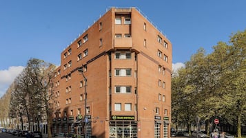 Voorkant van accommodatie