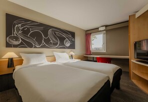 Premium bedding, desk, soundproofing, iron/ironing board