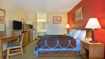 Escritorio, camas extra, wifi gratis y ropa de cama