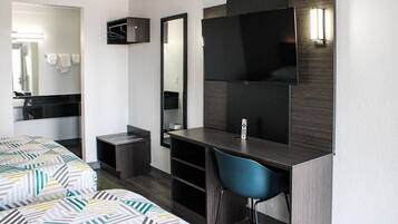 Free WiFi, bed sheets