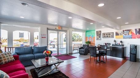 Sala de estar en el lobby