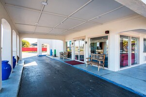 Entrada de la propiedad