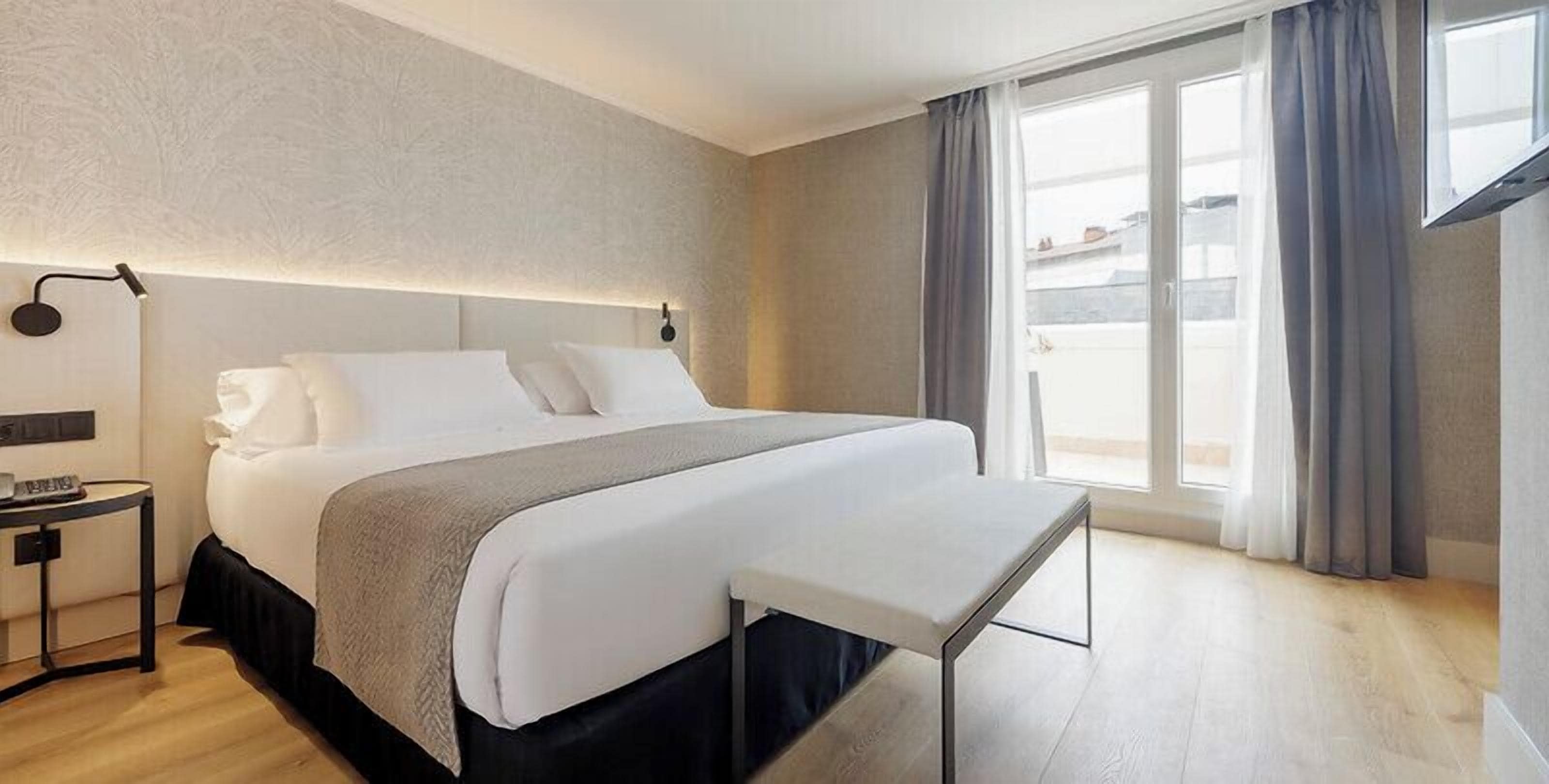 Minibar, in-room safe, desk, blackout curtains