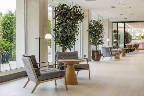 Sitzecke in der Lobby