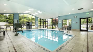 Una piscina techada