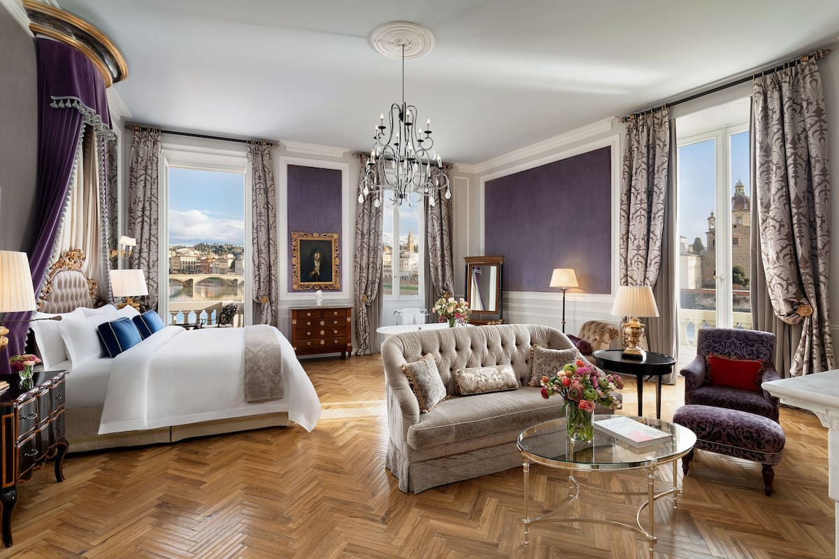Junior Suite, 1 King Bed, River View | Premium bedding, down comforters, minibar, in-room safe