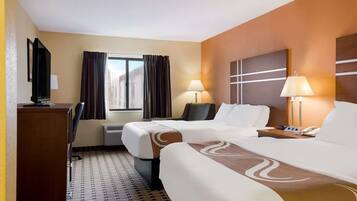Standard Room, 2 Katil Ratu (Queen), Non Smoking | Peralatan tempat tidur premium, katil lipat simpan/tambahan, Wi-fi