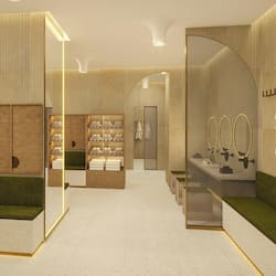 Couples treatment rooms, sauna, hot tub, steam room, Turkish bath