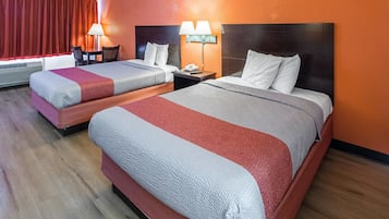 Blackout drapes, cribs/infant beds, rollaway beds, free WiFi