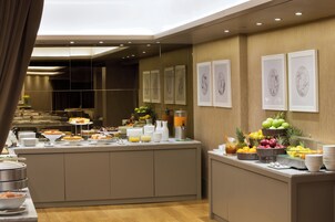 Daily buffet breakfast (EUR 15 per person)