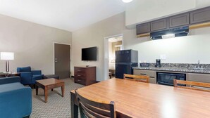 스위트, 킹사이즈침대 1개 및 소파베드, 금연 (2 rooms)