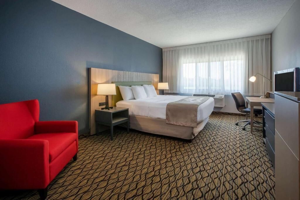 Deluxe Suite, 1 King Bed, Non Smoking | Premium bedding, in-room safe, desk, blackout drapes