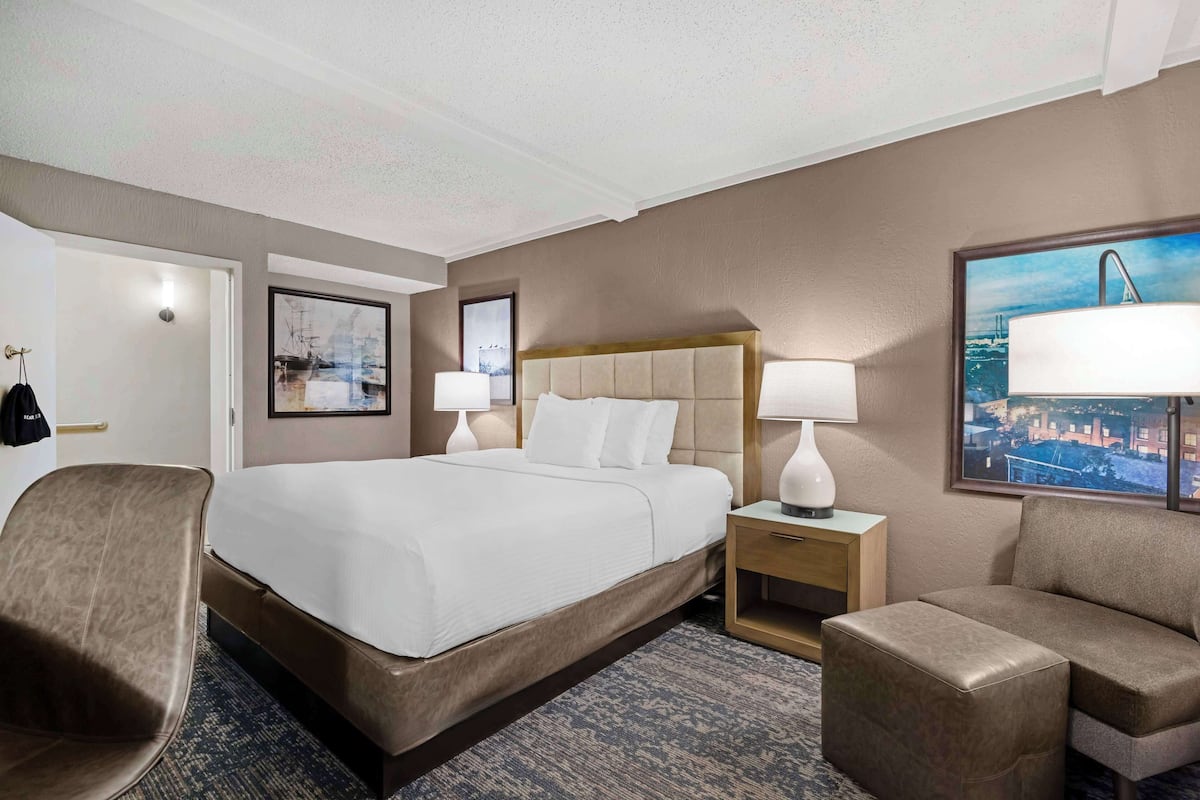 Standard Room, 1 King Bed, Accessible, Non Smoking | Premium bedding, pillow-top beds, in-room safe, desk