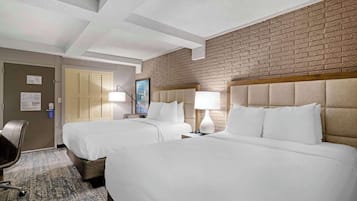 Standard Room, 2 Queen Beds, Accessible, Refrigerator (Refrigerator & Microwave) | Premium bedding, pillowtop beds, in-room safe, desk