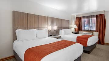 Standard Room, 2 Queen Beds, Non Smoking, Refrigerator & Microwave (Pet Friendly) | In-room safe, individually decorated, individually furnished, desk