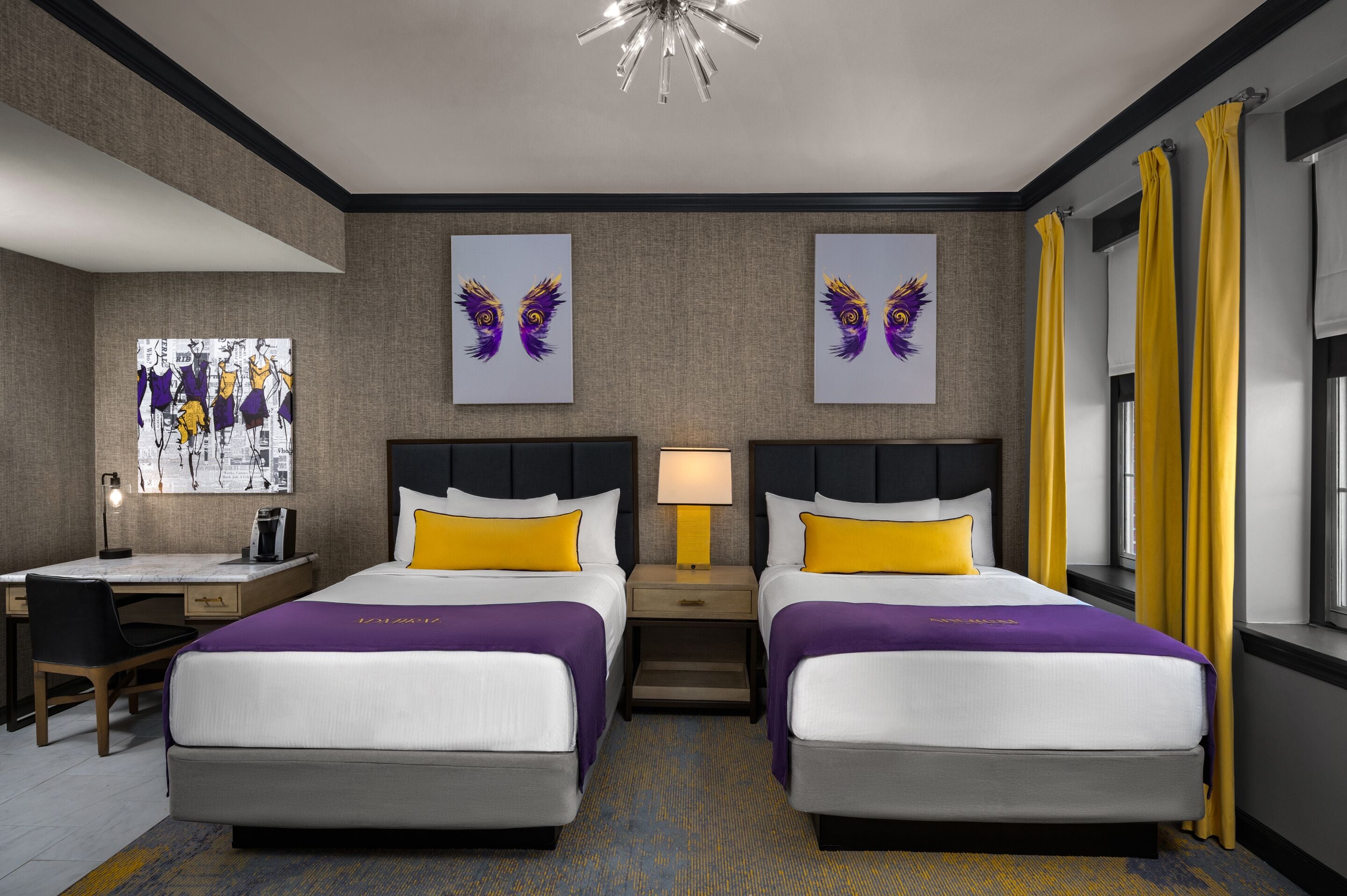 premier double room | 1 bedroom, premium bedding, in-room safe, blackout curtains