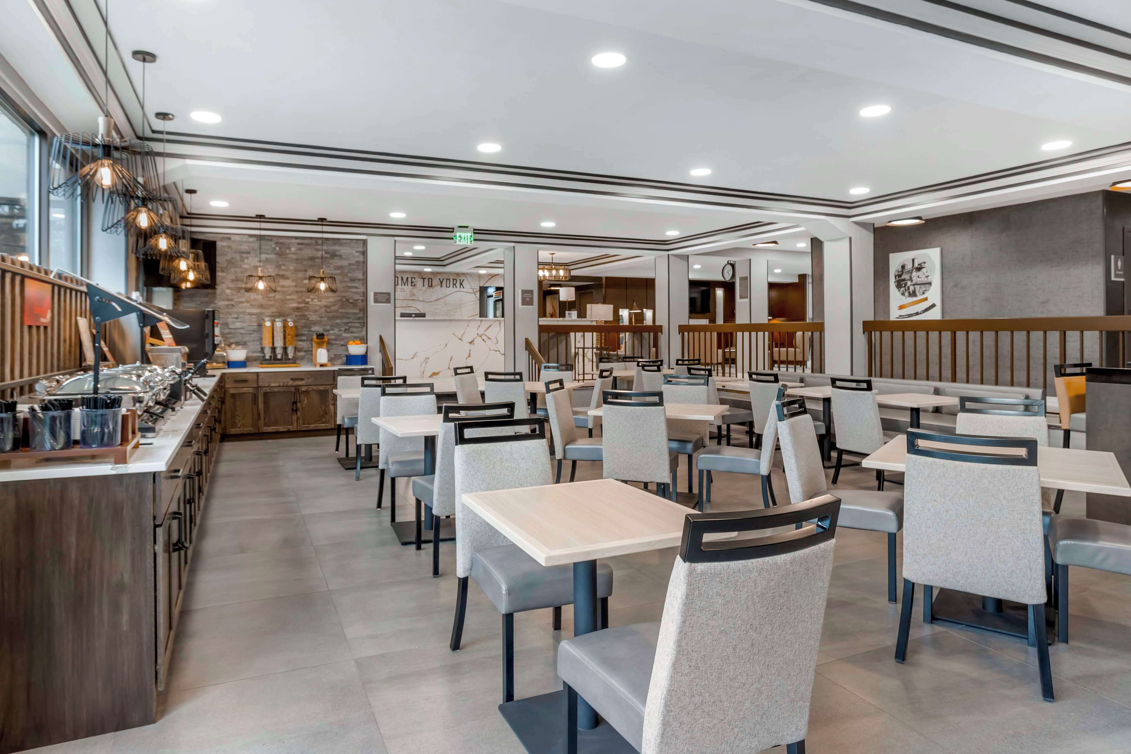 Free daily on-the-go breakfast 