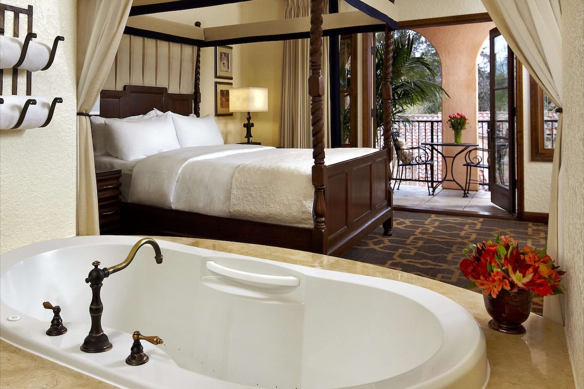 premium bedding, down duvets, pillow-top beds, in-room safe