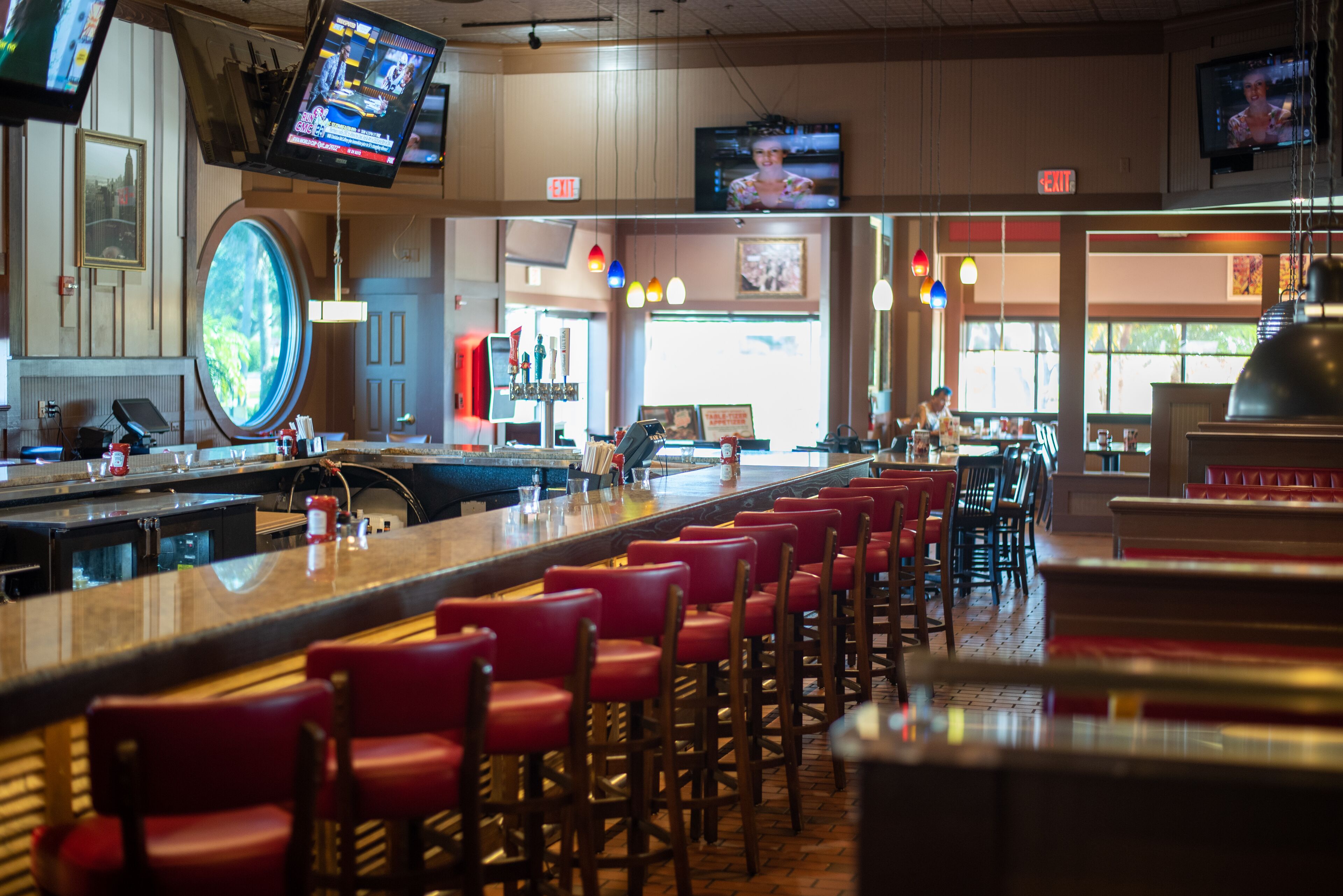 Frokost, lunsj og middag serveres