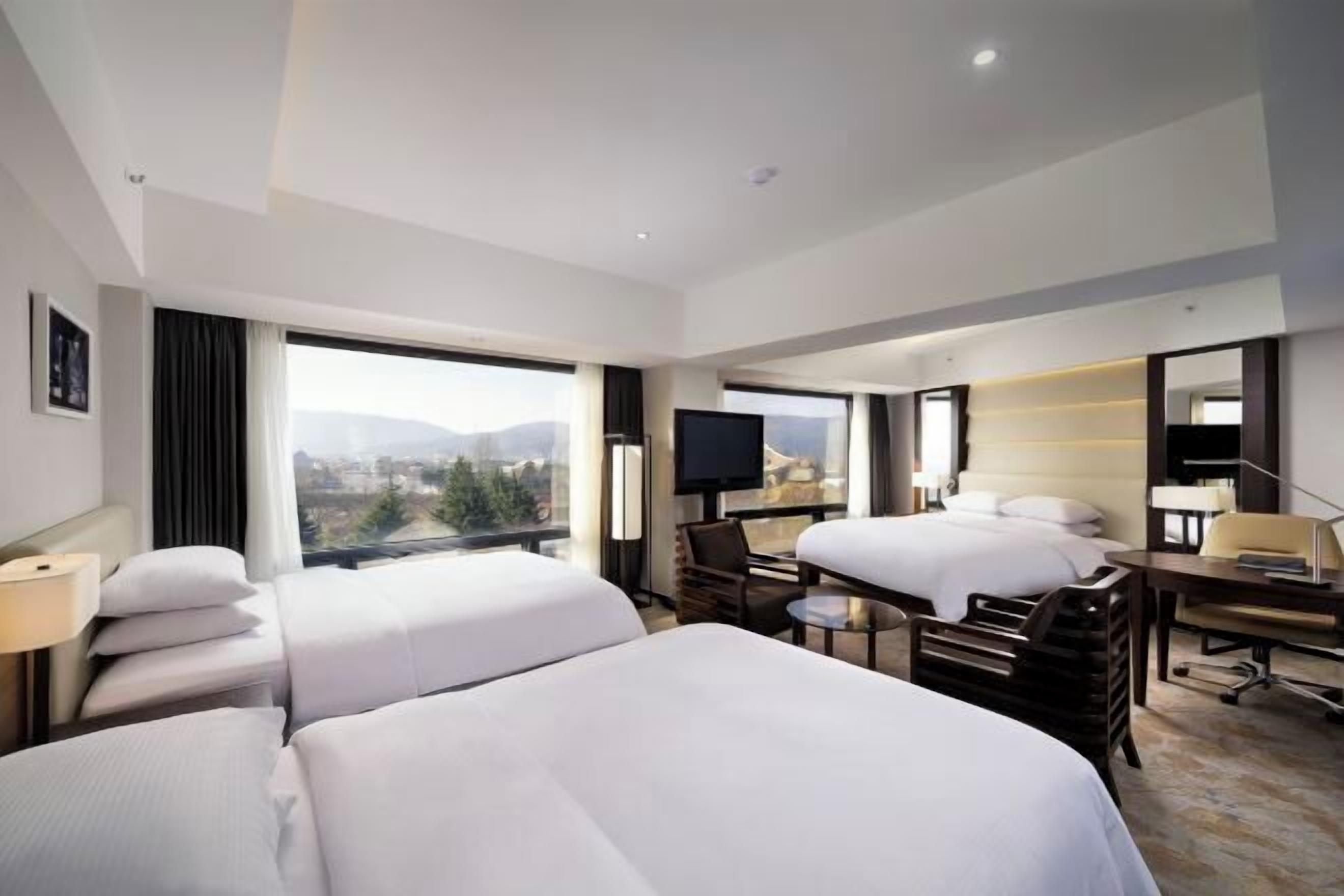 Minibar, in-room safe, blackout curtains, soundproofing