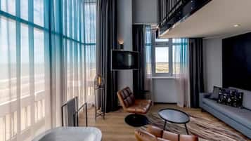 Suite Studio Panoramique | 1 chambre, fer et planche à repasser, Wi-Fi gratuit, draps fournis