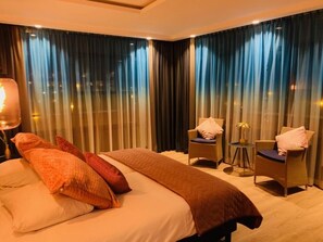 Kahden hengen deluxe-huone | 1 makuuhuone, silitysrauta/-lauta, ilmainen Wi-Fi, vuodevaatteet