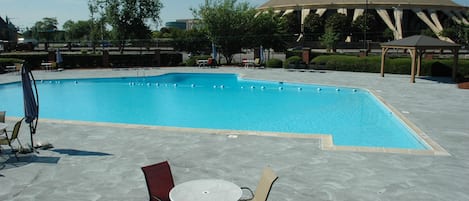 Seasonal outdoor pool