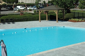 Seasonal outdoor pool