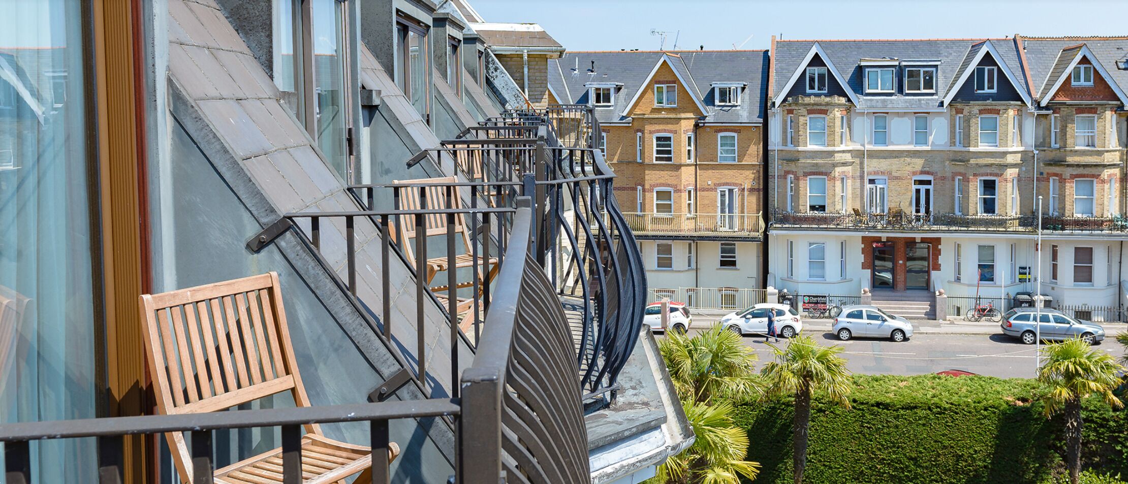 Vue depuis le balcon
