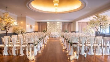Indoor wedding