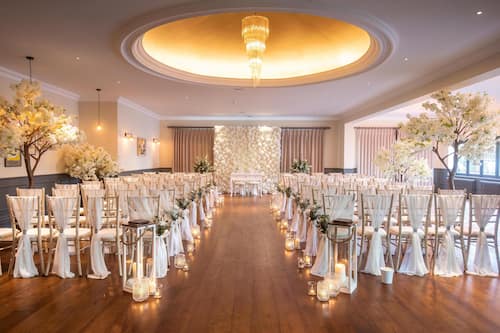Innenbereich für Hochzeiten
