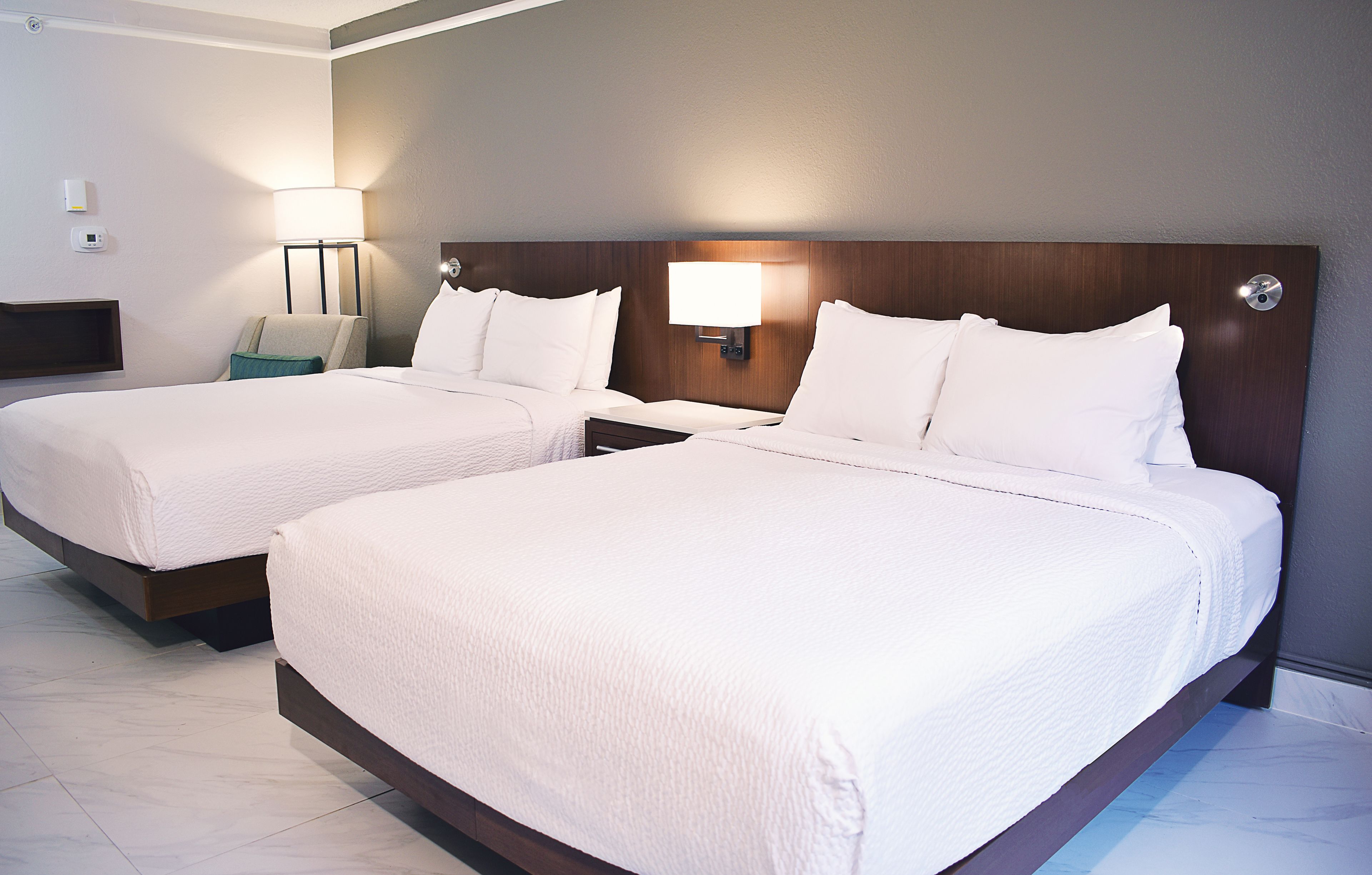 premium bedding, in-room safe, desk, blackout curtains