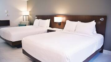 Premium bedding, in-room safe, desk, blackout drapes