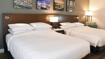 Room, 2 Queen Beds | Premium bedding, in-room safe, desk, blackout drapes