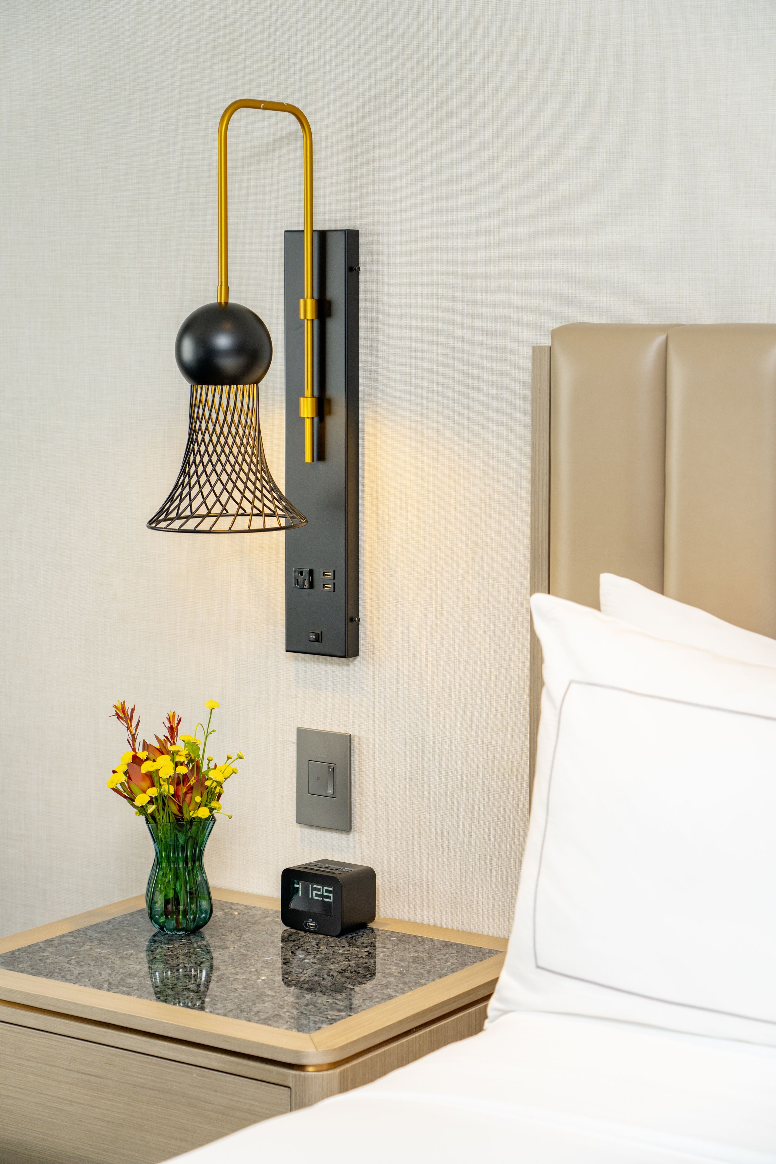 In-room safe, desk, laptop workspace, iron/ironing board