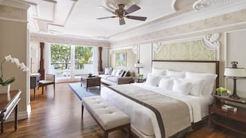 Suite, Club lounge access (Sanctuary) | Egyptian cotton sheets, premium bedding, minibar, in-room safe