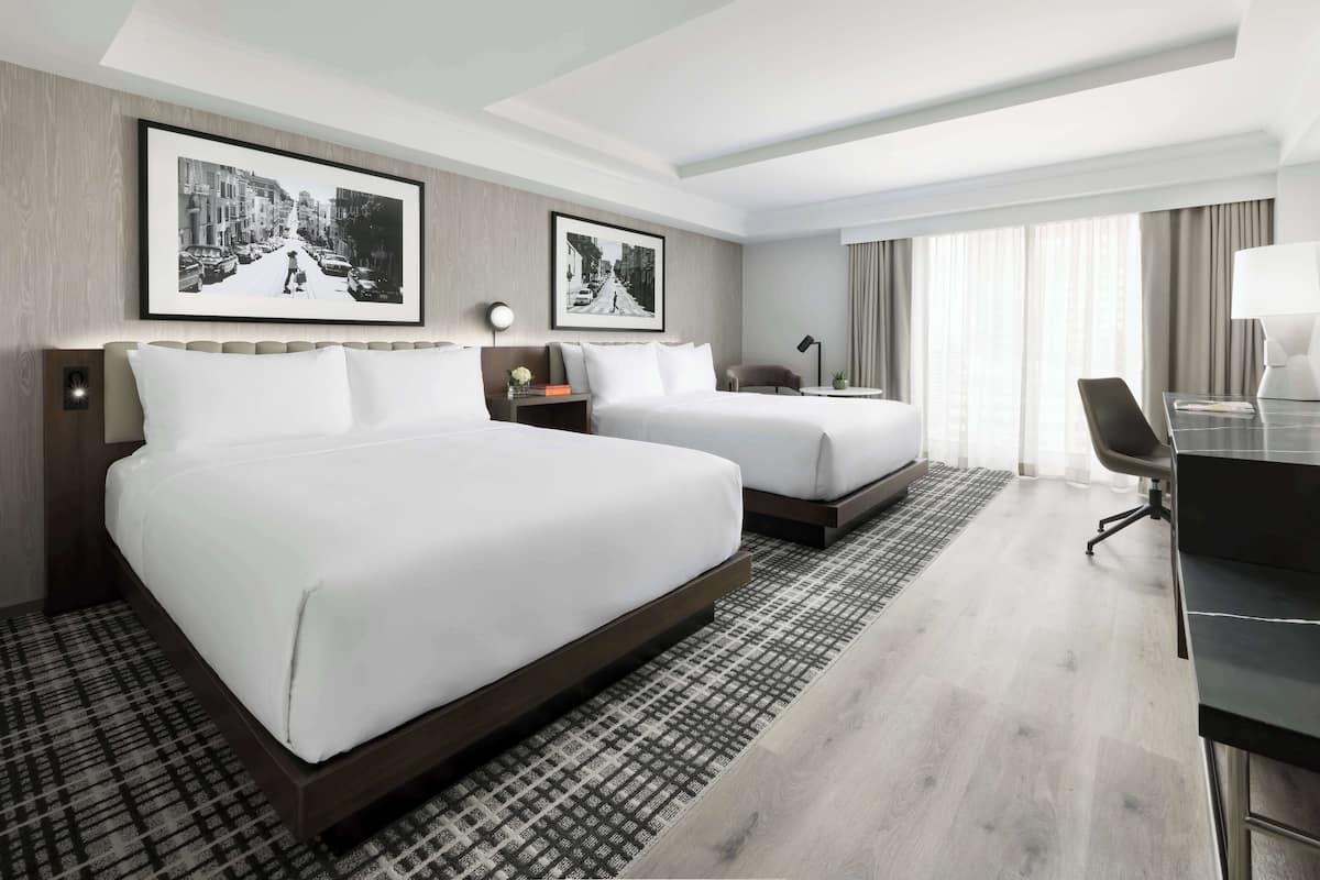 1 habitación, ropa de cama hipoalergénica y cubrecamas